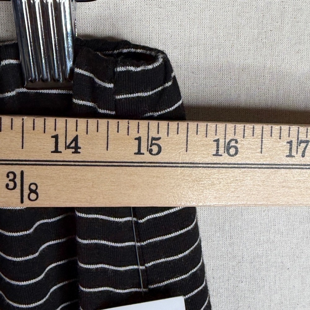 New Apt. 9 Stripped Asymmetrical Skirt size‎ Large Black/White - Picture 7 of 11